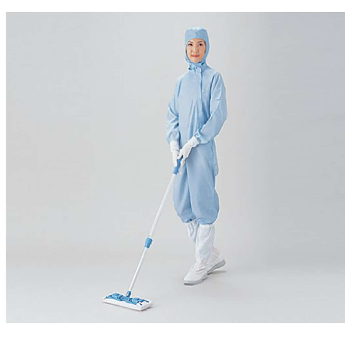 ASPURE Mop Handle for Polyester/nylon ultrafine fiber Cleanroom Mop - Laboratory Supplies - AS ONE Corporation - MSE Supplies