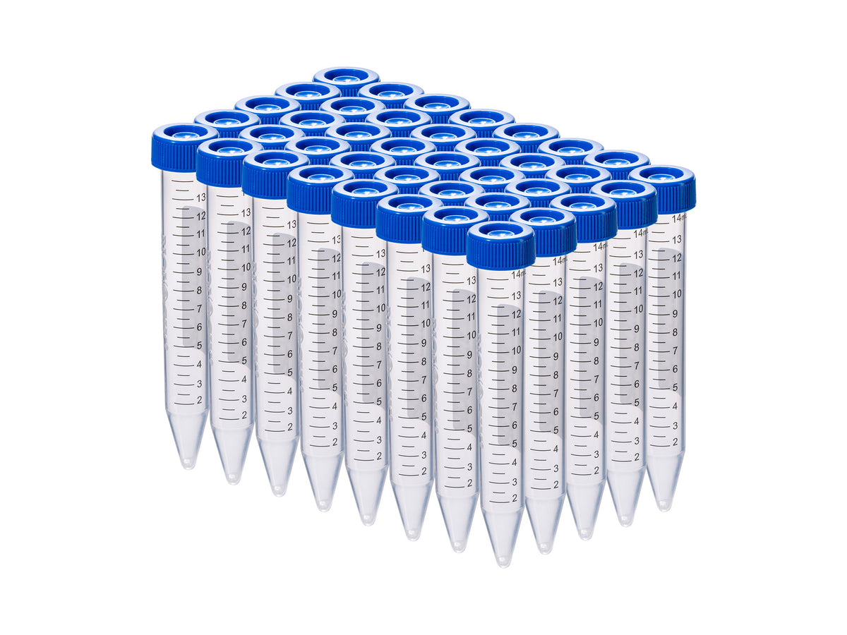 Biologix 15ml Conical Bottom Centrifuge Tubes With Screw Caps, 500/Case - MSE Supplies LLC