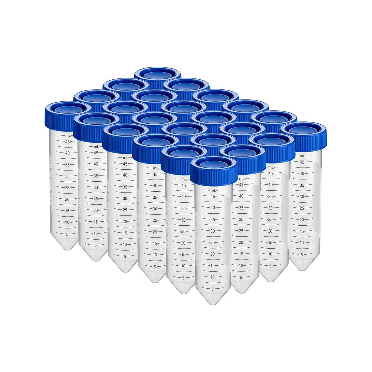 Biologix 50ml Conical Bottom Centrifuge Tubes With Screw Caps, 500/Case - MSE Supplies LLC