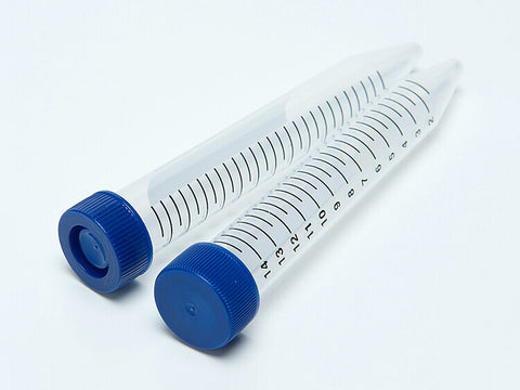 Biologix Centrifuge Tubes Flat Top-15mL (Sterile Bulk) 25/Bag, 500/Case - MSE Supplies LLC