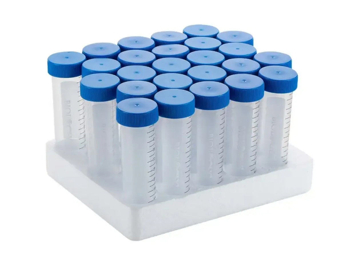 Biologix 50ml Conical Bottom Centrifuge Tubes With Screw Caps, 500/Case - MSE Supplies LLC