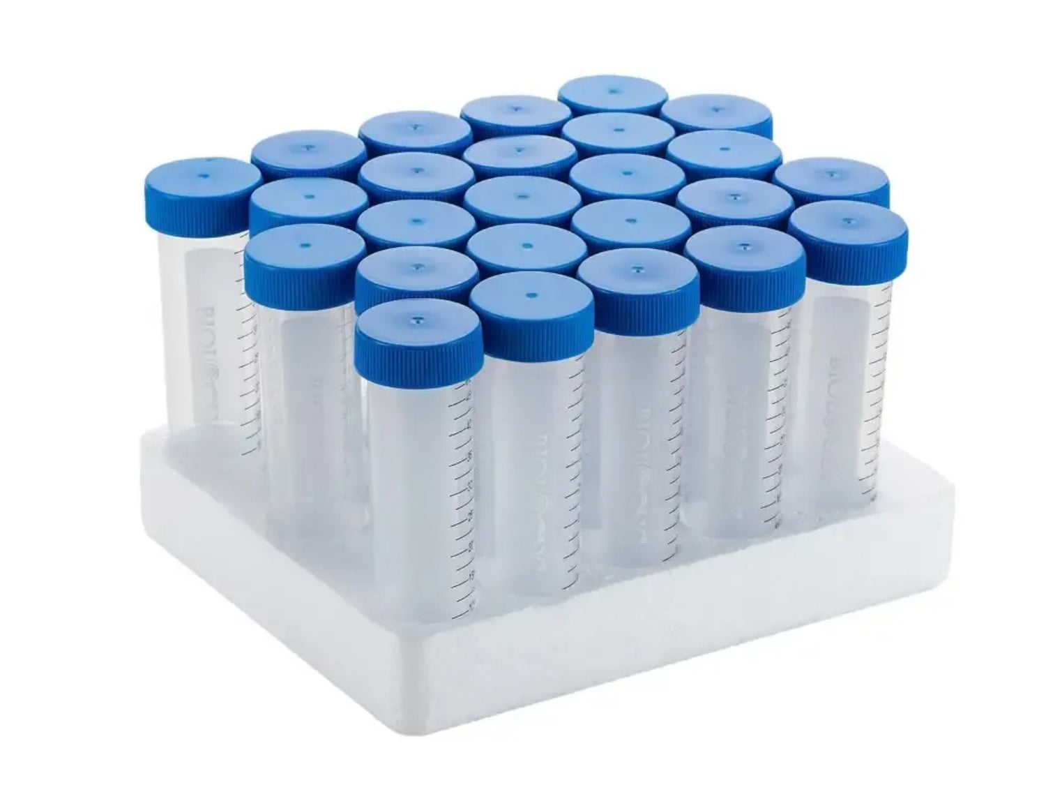 Biologix 50ml Conical Bottom Centrifuge Tubes With Screw Caps, 500/Case - MSE Supplies LLC