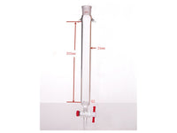 MSE PRO Sand Plate Chromatography Column with Ears, φ26mm, Effective Length 305mm, Gate Aperture: 2mm, 19/22