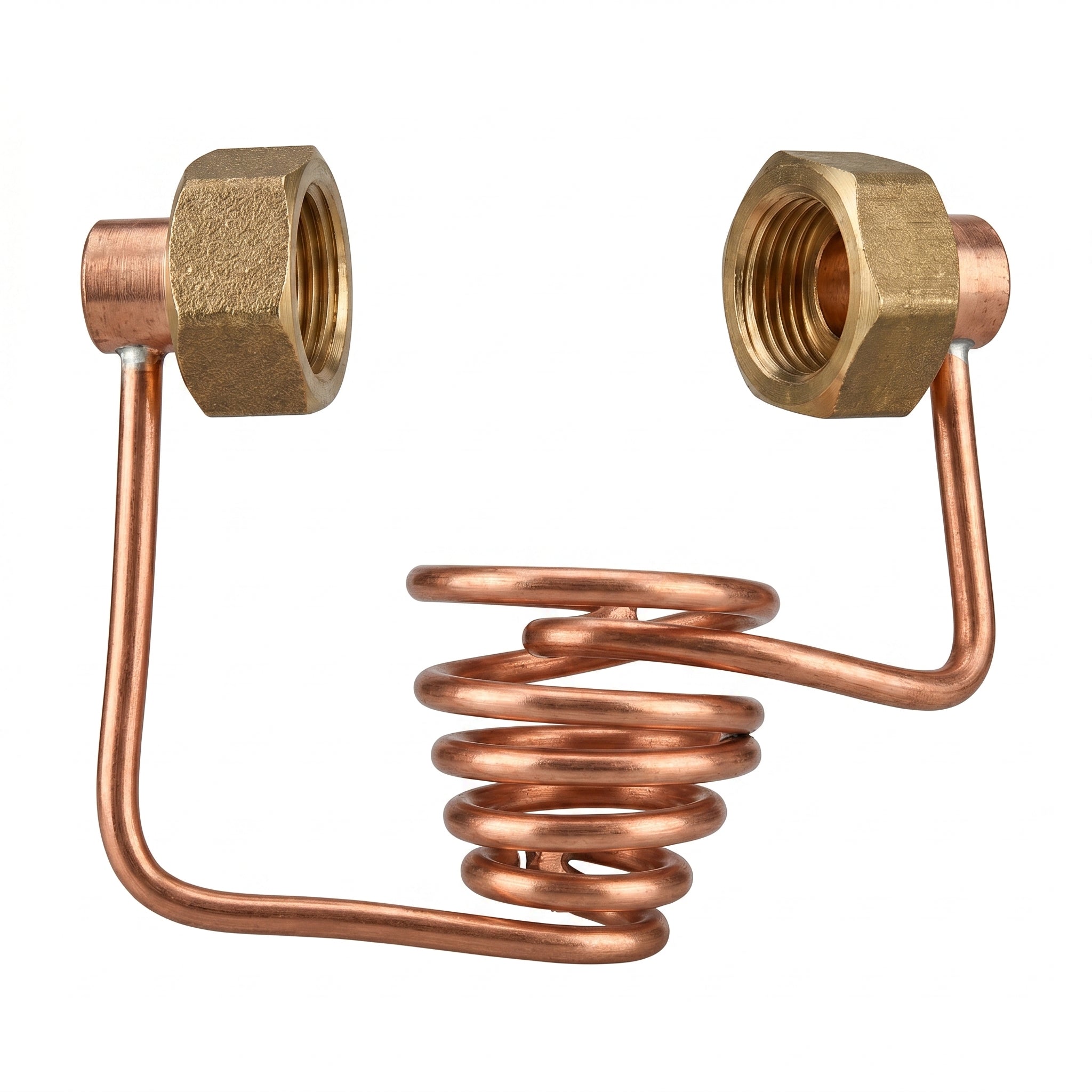 Levitation coil, 4 turns, 50°, 1 reverse turn D14mm, part number 1688 AI image