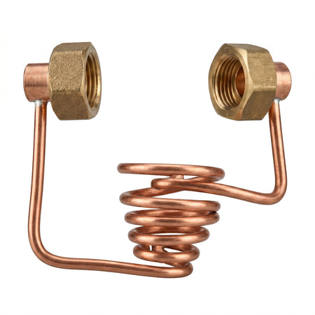 Levitation coil, 4 turns, 50°, 1 reverse turn D14mm, part number 1688 AI image