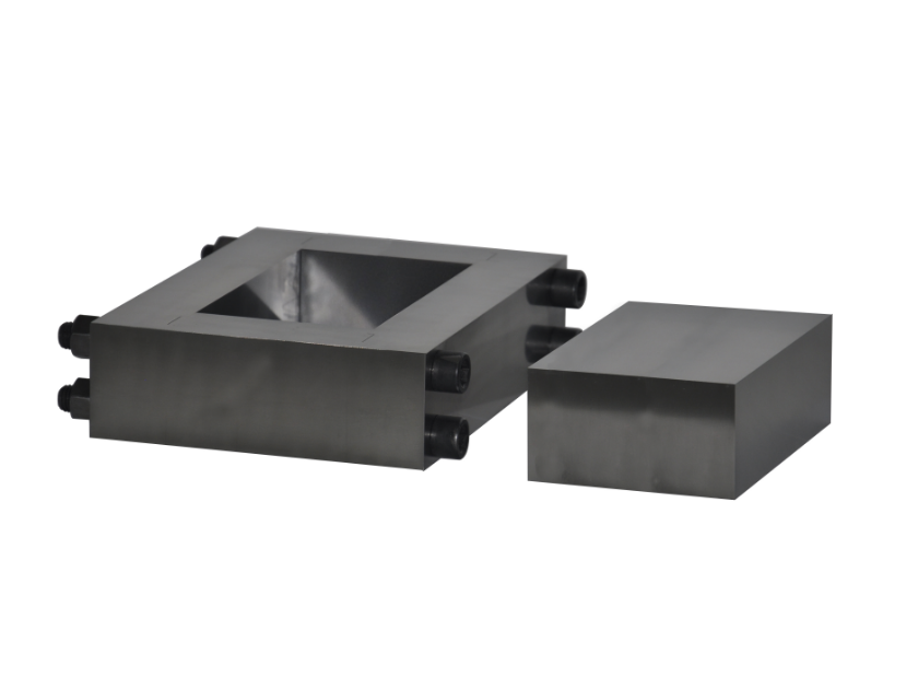 MSE PRO 200x200 mm Square Dry Pellet Pressing Die Set With Splice Structure - MSE Supplies LLC