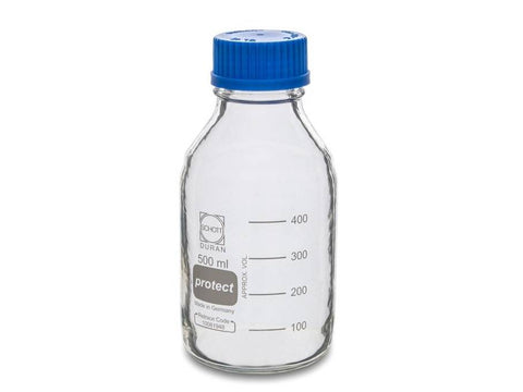 S.C.A.T Laboratory Bottle DURAN, GL45, 500 ml, Type 1, Pack of 2 - MSE Supplies LLC