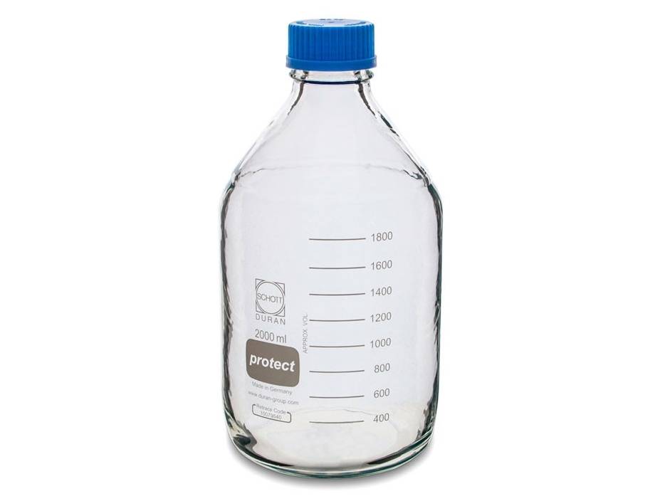 S.C.A.T Laboratory Bottle DURAN, GL45, 2 L, Type 1 - MSE Supplies LLC