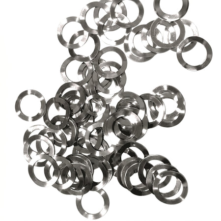 MSE PRO 100 pcs of Stainless Steel 304SS Wave Spring for CR2032 Case AI image