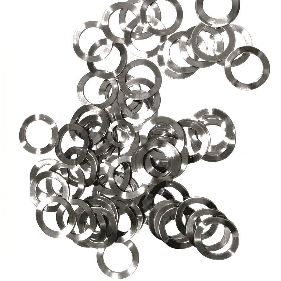 MSE PRO 100 pcs of Stainless Steel 304SS Wave Spring for CR2032 Case AI image