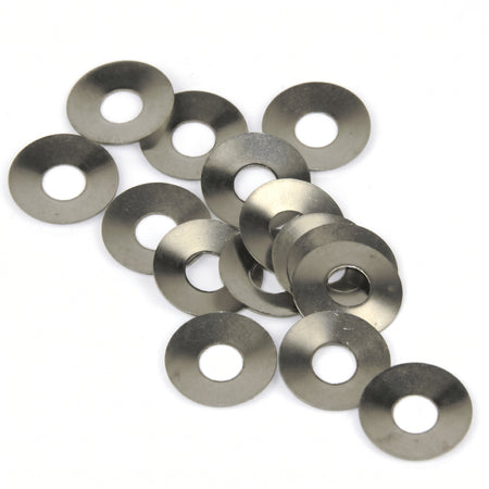 MSE PRO 100 pcs of Stainless Steel 304SS Conical Spring for CR2032 Case AI image