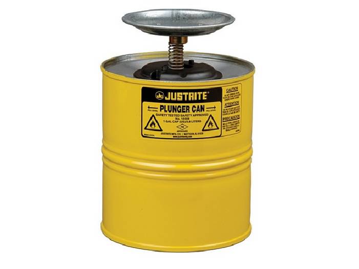 Ecosafe Bench Container Built in Galvanized Steel - 4L - MSE Supplies LLC