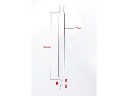 MSE PRO Chromatography Column, φ32mm, Effective Length 305mm, Aperture of the Gate: 2mm, 19/22