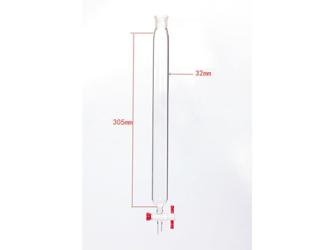 MSE PRO Chromatography Column, φ32mm, Effective Length 305mm, Aperture of the Gate: 2mm, 19/22