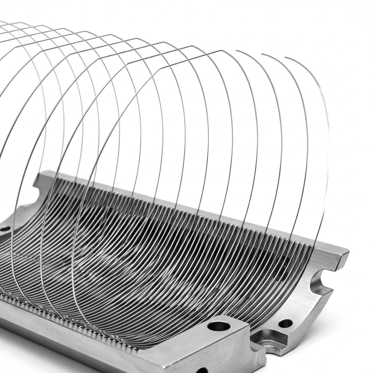 MSE PRO 100 mm Corning 7980 High Purity Fused Silica (HPFS) Wafer, 500 um Thick, DSP, w/ Bevel, Primary Flat Only AI image