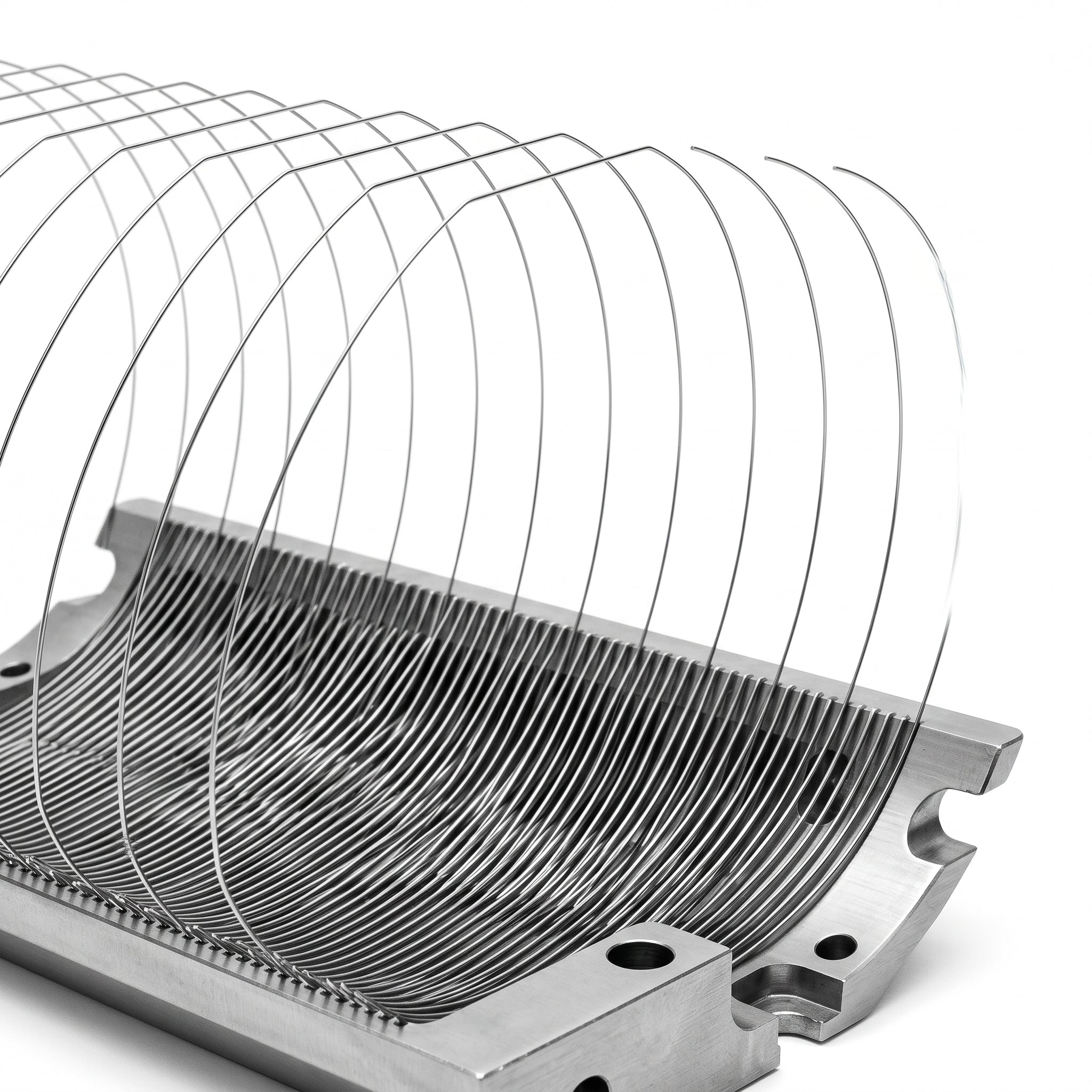 MSE PRO 100 mm Corning 7980 High Purity Fused Silica (HPFS) Wafer, 500 um Thick, DSP, w/ Bevel, Primary Flat Only AI image