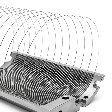 MSE PRO 100 mm Corning 7980 High Purity Fused Silica (HPFS) Wafer, 500 um Thick, DSP, w/ Bevel, Primary Flat Only AI image