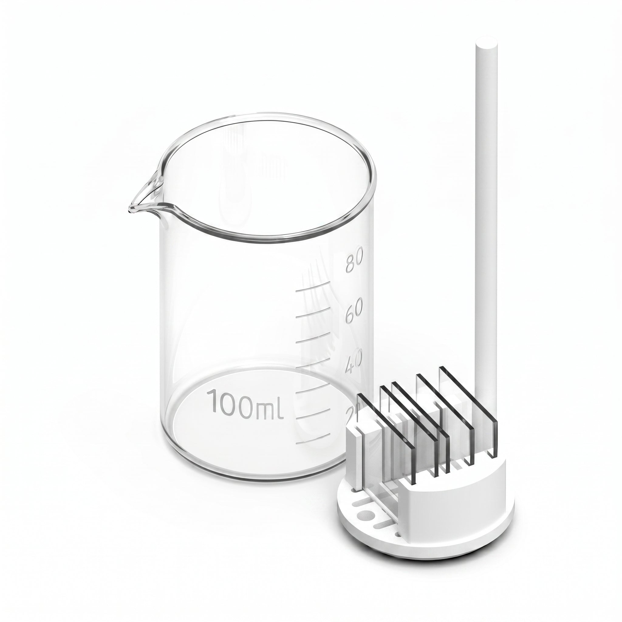 AS Rack 100 ML - Adjustable Substrate Rack For 100 ML Beaker – MSE Supplies