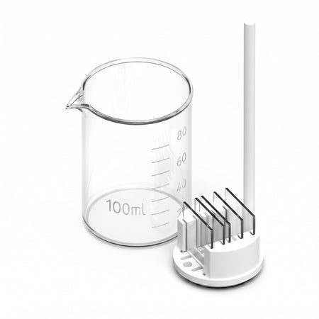 AS Rack 100 ML - Adjustable Substrate Rack For 100 ML Beaker AI image