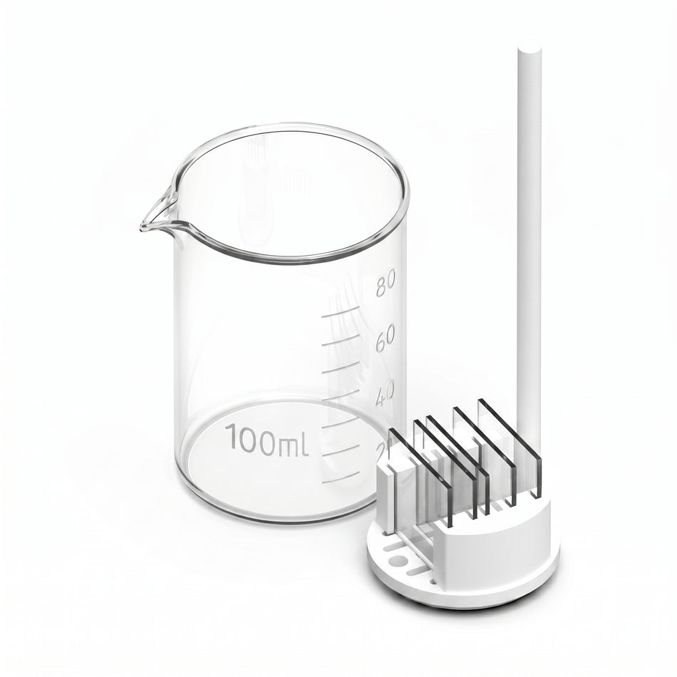 AS Rack 100 ML - Adjustable Substrate Rack For 100 ML Beaker AI image