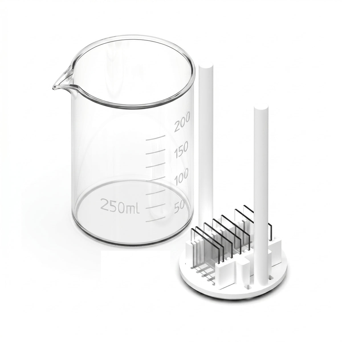 Adjustable Substrate Rack AS Rack 250 ML - Adjustable Substrate Rack For 250 ML Beaker – MSE Supplies