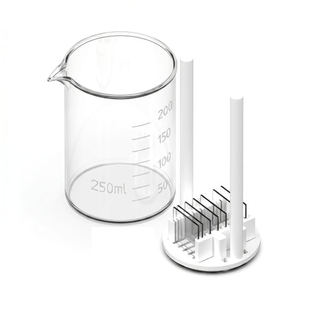 AS Rack 250 ML - Adjustable Substrate Rack For 250 ML Beaker AI image