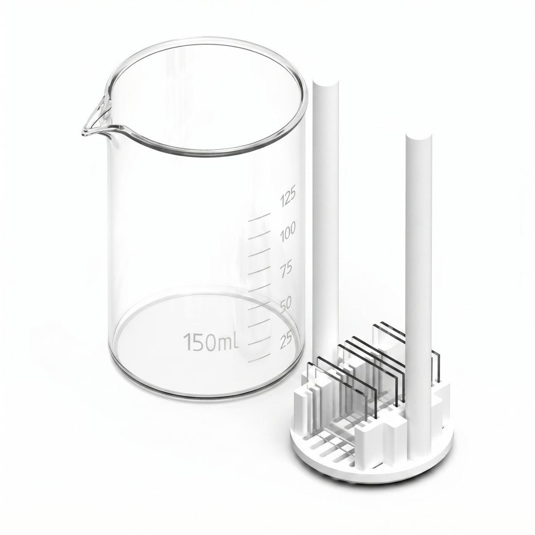 Substrate Rack Slanted AS Rack 150 ML - Adjustable Substrate Rack For 150 ML Beaker – MSE Supplies
