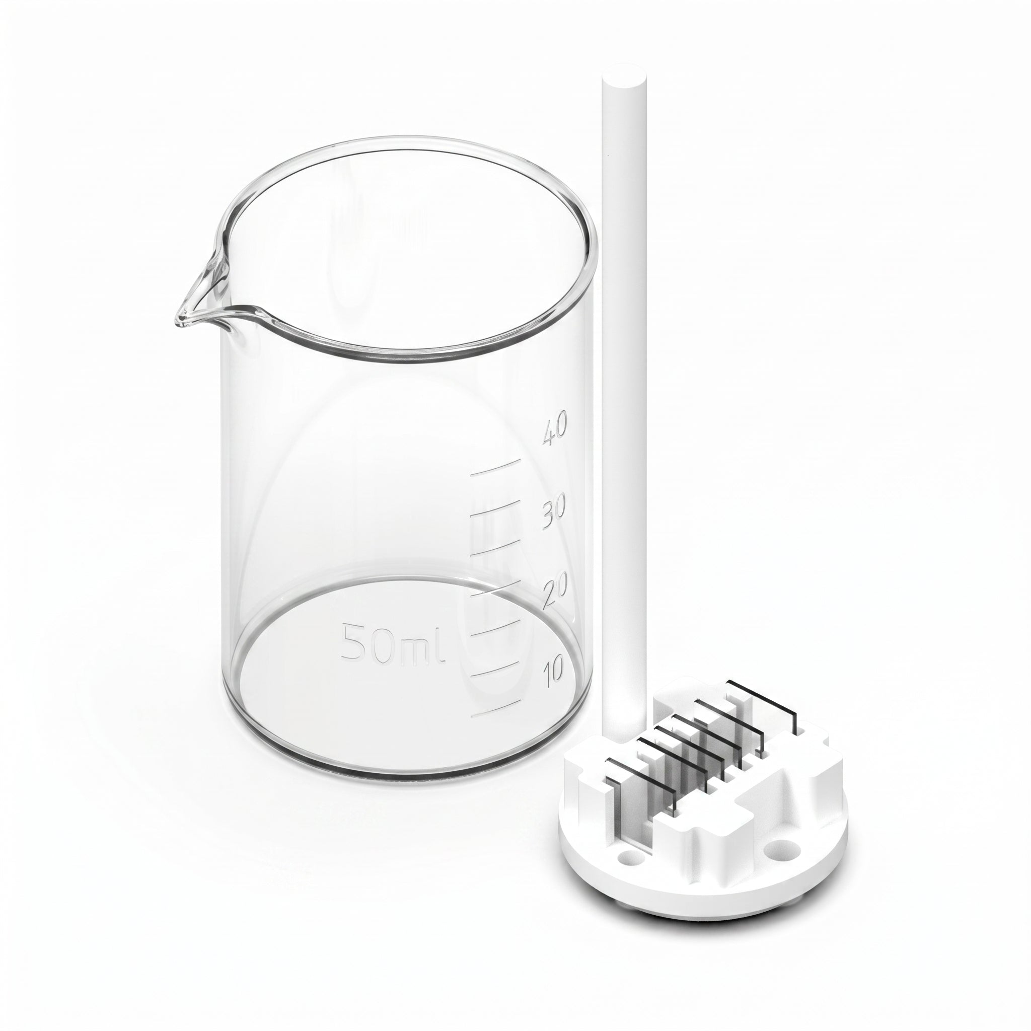 AS Rack 50 ML - Adjustable Substrate Rack For 50 ML Beaker AI image