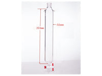 MSE PRO Plus Ears Chromatography Column, φ46mm, Effective Length 203mm, Gate Aperture: 2mm, 19/22