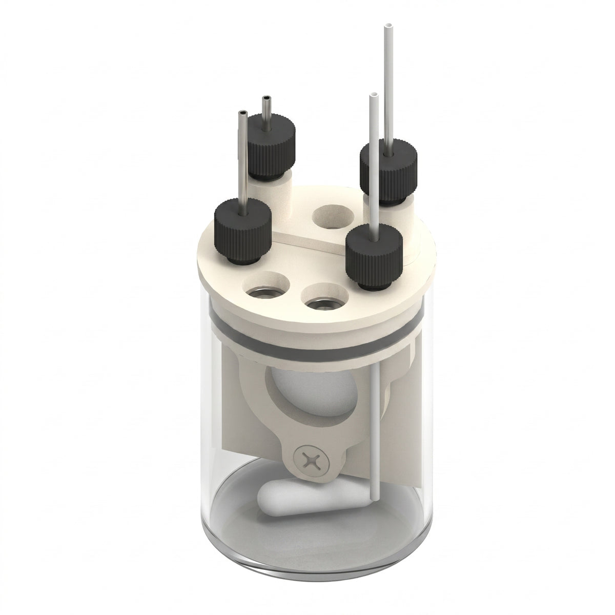 Basic Electrochemical H-Cell 50 Ml AI image
