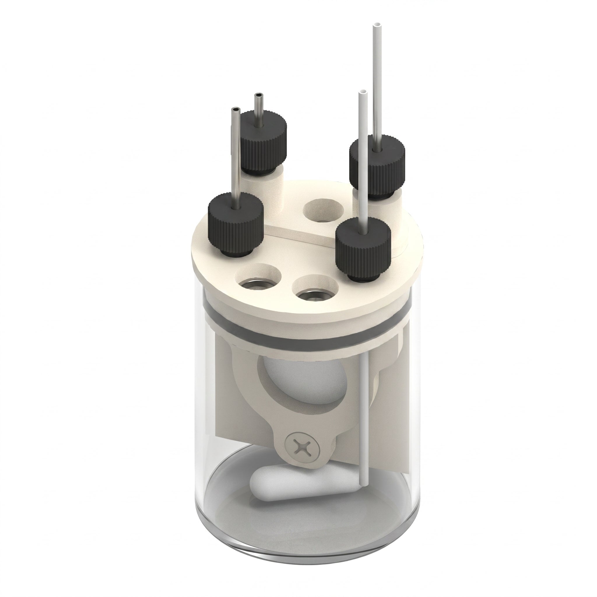 Basic Electrochemical H-Cell 50 Ml AI image