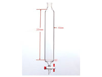 MSE PRO Sand Plate Chromatography Column, φ46mm, Effective Length 254mm, Gate Aperture: 2mm, 19/22
