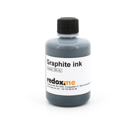 Graphite Ink, 100 ML, Water-Based AI image