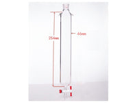 MSE PRO Plus Ears Chromatography Column, φ46mm, Effective Length 254mm, Gate Aperture: 2mm, 19/22 - MSE Supplies LLC