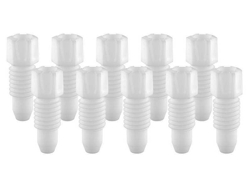 S.C.A.T PTFE Fitting, 2.3 mm OD, White - MSE Supplies LLC