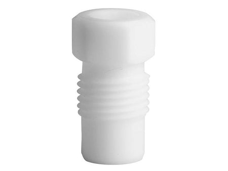 S.C.A.T PTFE Fitting, 6.35 mm OD, White, Pack of 3 - MSE Supplies LLC