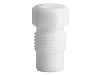 S.C.A.T PTFE Fitting, 6.35 mm OD, White, Pack of 3 - MSE Supplies LLC