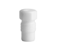 S.C.A.T PTFE Fitting, 6,0 mm OD, White, Pack of 3 - MSE Supplies LLC