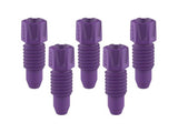 S.C.A.T PFA Fitting, 2.3 mm OD, Violet, Pack of 3 - MSE Supplies LLC