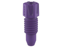 S.C.A.T PFA Fitting, 2.3 mm OD, Violet, Pack of 3 - MSE Supplies LLC