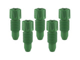 S.C.A.T PFA Fitting, 1.6 mm OD, Green, Pack of 3 - MSE Supplies LLC