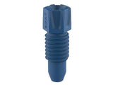 S.C.A.T PFA Fitting, 3.2 mm OD, Blue, Pack of 3 - MSE Supplies LLC