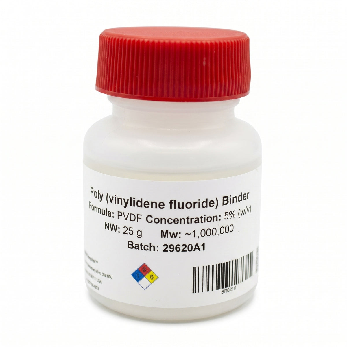 Poly(vinylidene fluoride) binder (PVDF) - 25g, 5% AI image
