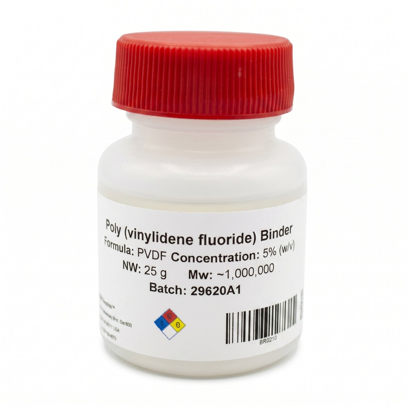 Poly(vinylidene fluoride) binder (PVDF) - 25g, 5% AI image