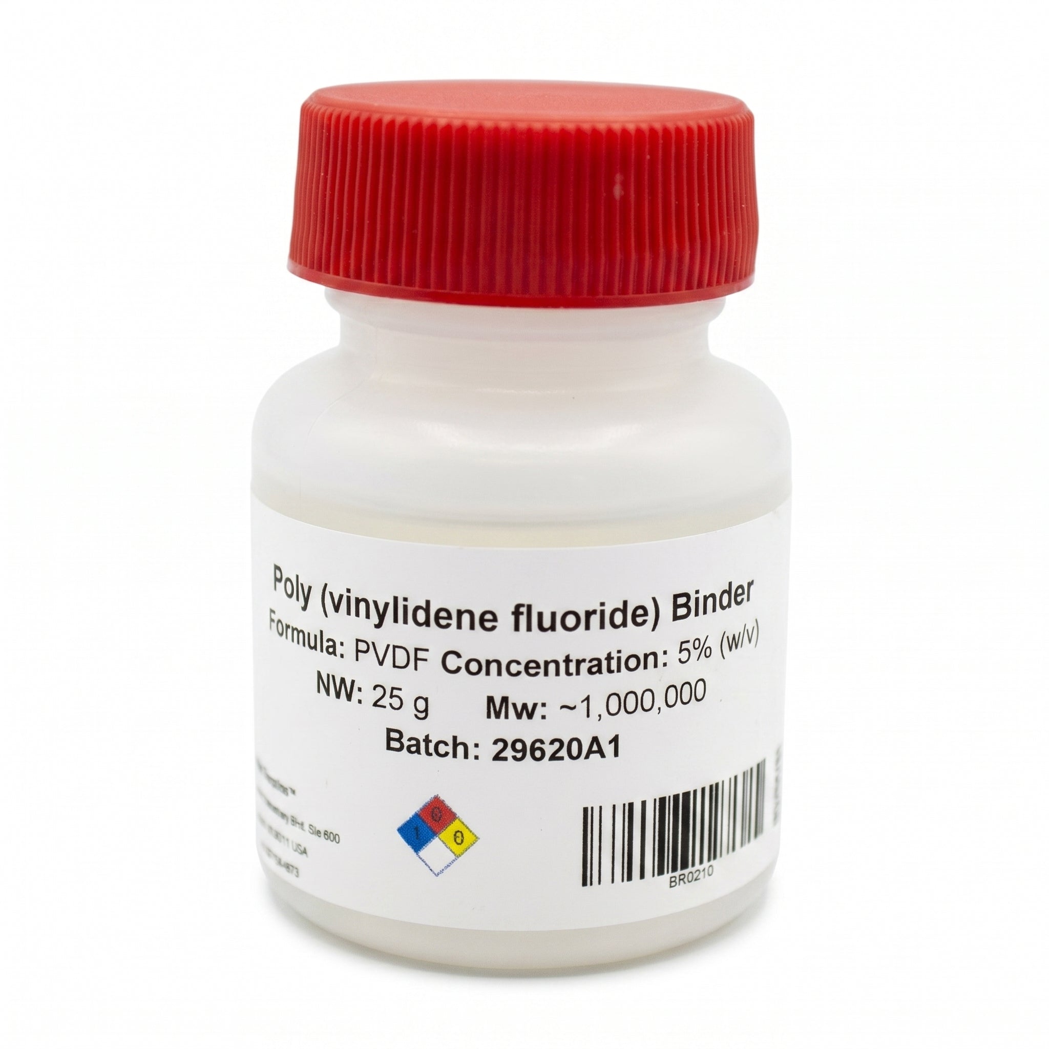 Poly(vinylidene fluoride) binder (PVDF) - 25g, 5% AI image