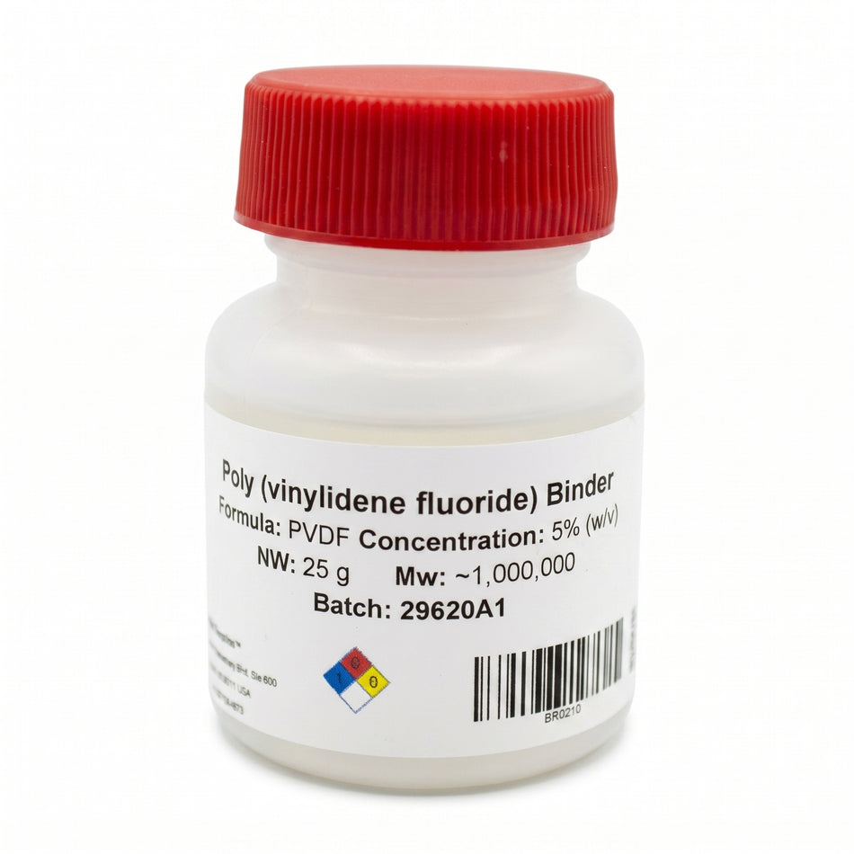 Poly(vinylidene fluoride) binder (PVDF) - 25g, 5% AI image