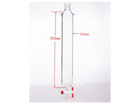 MSE PRO Plus Ears Chromatography Column, φ46mm, Effective Length 305mm, Gate Aperture: 2mm, 19/22 - MSE Supplies LLC