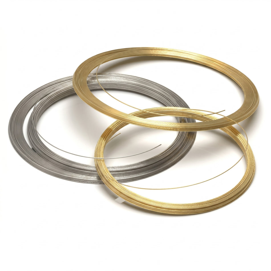 PT And AU Wire 0.6 MM DIA., 10 MM Length Unit AI image