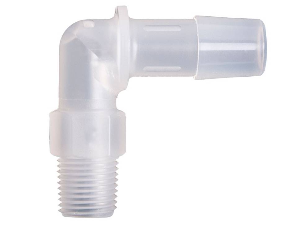 S.C.A.T Tube Connector, Angled, 9.5 - 10 mm ID, Pack of 10 - MSE Supplies LLC