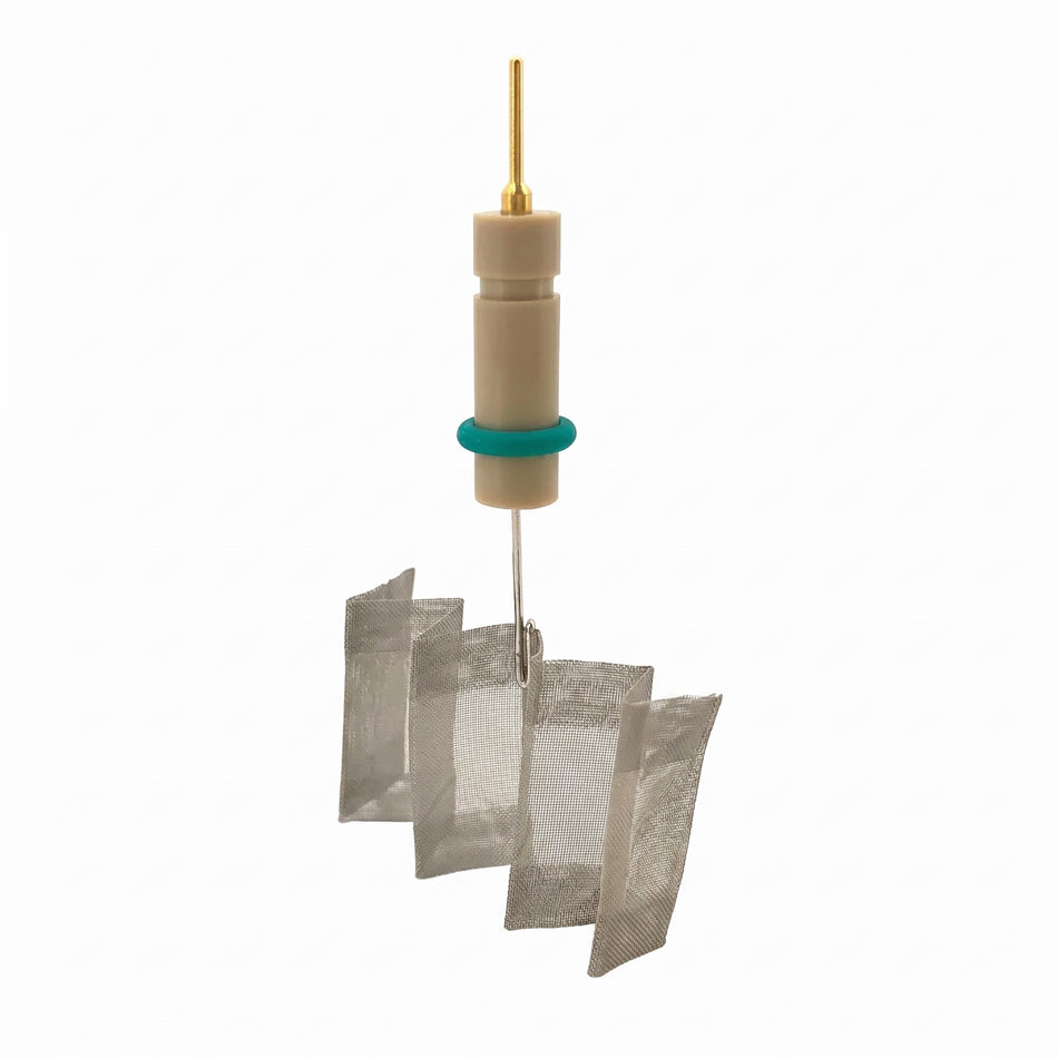 Rhodium Plated Counter Electrode Model 4 – Metal Mesh AI image